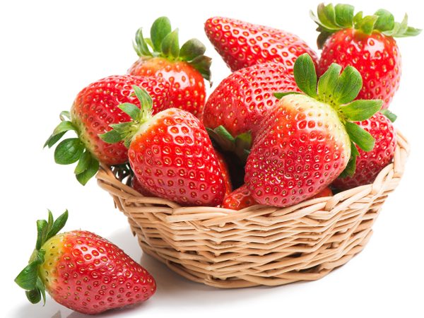 Coffret "Panier de fraisiers"